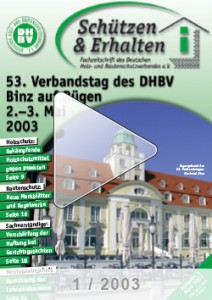 Ausgabe 1 - 2003